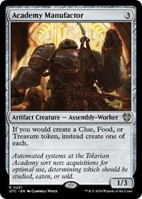 Academy Manufactor from Commander: Outlaws of Thunder Junction