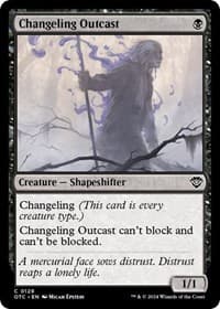 Changeling Outcast from Commander: Outlaws of Thunder Junction