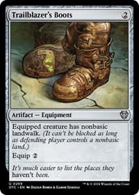 Trailblazer's Boots from Commander: Outlaws of Thunder Junction