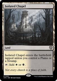 Isolated Chapel from Commander: Outlaws of Thunder Junction