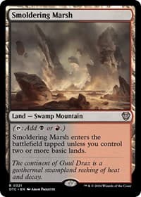 Smoldering Marsh from Commander: Outlaws of Thunder Junction