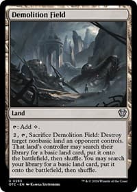 Demolition Field from Commander: Outlaws of Thunder Junction