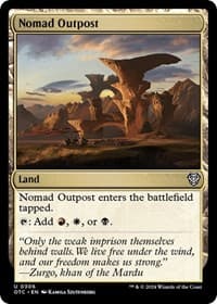 Nomad Outpost from Commander: Outlaws of Thunder Junction