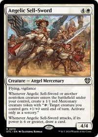 Angelic Sell-Sword from Commander: Outlaws of Thunder Junction