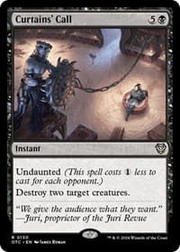 Curtains' Call from Commander: Outlaws of Thunder Junction