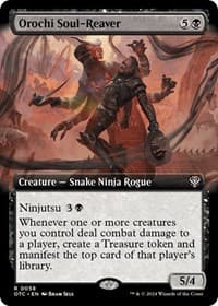 Orochi Soul-Reaver (Extended Art) from Commander: Outlaws of Thunder Junction