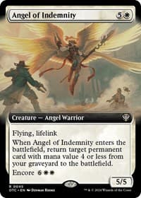 Angel of Indemnity (Extended Art) from Commander: Outlaws of Thunder Junction