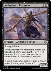 Aetherborn Marauder from Commander: Outlaws of Thunder Junction