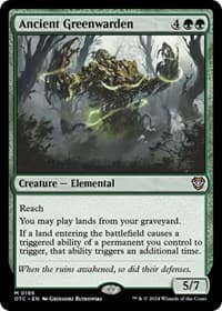 Ancient Greenwarden from Commander: Outlaws of Thunder Junction
