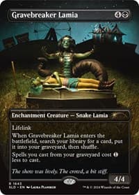 Gravebreaker Lamia from Secret Lair Drop Series