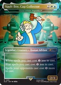 Vault Boy, Cap Collector - Grand Arbiter Augustin IV (Rainbow Foil) from Secret Lair Drop Series