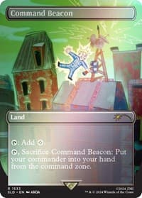Command Beacon (Rainbow Foil) from Secret Lair Drop Series