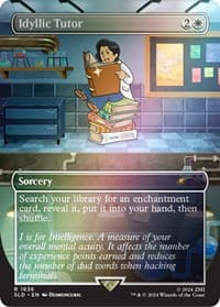 Idyllic Tutor (1636) (Rainbow Foil) from Secret Lair Drop Series