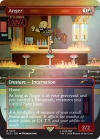 Anger (1637) (Rainbow Foil) from Secret Lair Drop Series