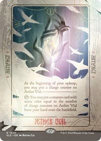 Aether Vial (Rainbow Foil) from Secret Lair Drop Series