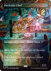 Dockside Chef (Rainbow Foil) from Secret Lair Drop Series