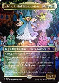 Alela, Artful Provocateur (1630) (Rainbow Foil) from Secret Lair Drop Series
