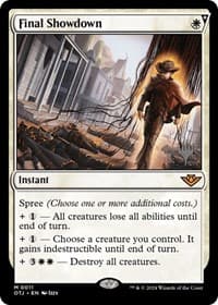 Final Showdown from Promo Pack: Outlaws of Thunder Junction