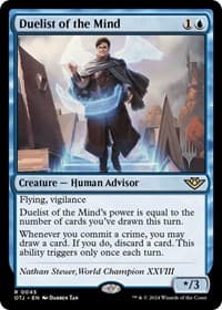 Duelist of the Mind from Promo Pack: Outlaws of Thunder Junction
