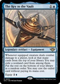The Key to the Vault from Promo Pack: Outlaws of Thunder Junction