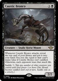Caustic Bronco from Promo Pack: Outlaws of Thunder Junction