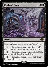 Rush of Dread from Promo Pack: Outlaws of Thunder Junction