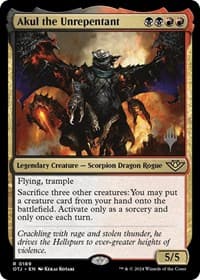 Akul the Unrepentant from Promo Pack: Outlaws of Thunder Junction