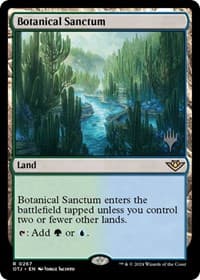Botanical Sanctum from Promo Pack: Outlaws of Thunder Junction