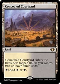 Concealed Courtyard from Promo Pack: Outlaws of Thunder Junction