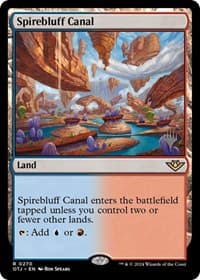 Spirebluff Canal from Promo Pack: Outlaws of Thunder Junction