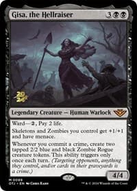 Gisa, the Hellraiser from Prerelease Cards