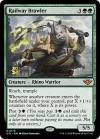 Railway Brawler from Prerelease Cards
