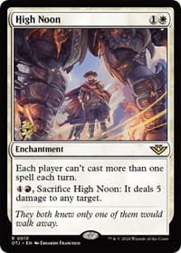 High Noon from Prerelease Cards