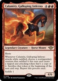 Calamity, Galloping Inferno from Prerelease Cards