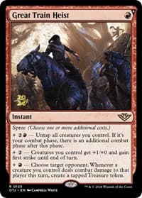 Great Train Heist from Prerelease Cards