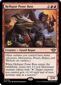 Hellspur Posse Boss from Prerelease Cards