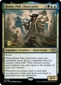 Bonny Pall, Clearcutter from Prerelease Cards