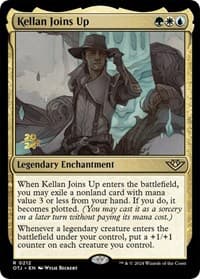 Kellan Joins Up from Prerelease Cards