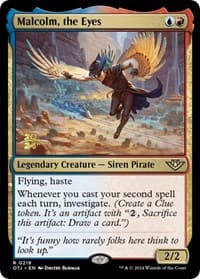 Malcolm, the Eyes from Prerelease Cards