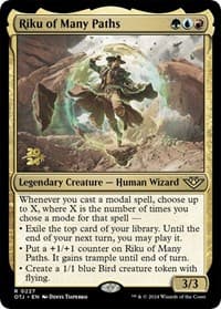 Riku of Many Paths from Prerelease Cards