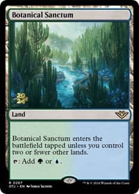 Botanical Sanctum (OTJ) from Prerelease Cards