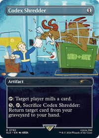 Codex Shredder (Rainbow Foil) from Secret Lair Drop Series