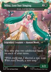 Miku, Lost but Singing - Azusa, Lost but Seeking from Secret Lair Drop Series