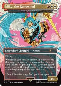 Miku, the Renowned - Feather, the Redeemed from Secret Lair Drop Series