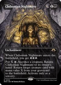 Chthonian Nightmare (Borderless) from Modern Horizons 3