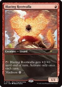 Blazing Rootwalla from Game Day & Store Championship Promos