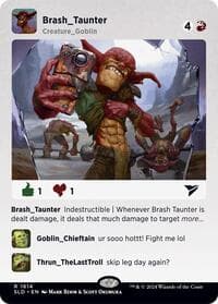 Brash Taunter from Secret Lair Drop Series