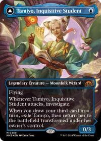 Tamiyo, Inquisitive Student (Borderless) (Textured Foil) from Modern Horizons 3