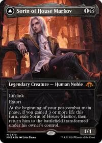 Sorin of House Markov (Borderless) (Textured Foil) from Modern Horizons 3