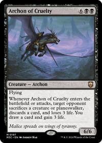 Archon of Cruelty from Commander: Modern Horizons 3